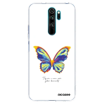 Etui na Xiaomi Redmi Note 8 Pro - Diamanty White