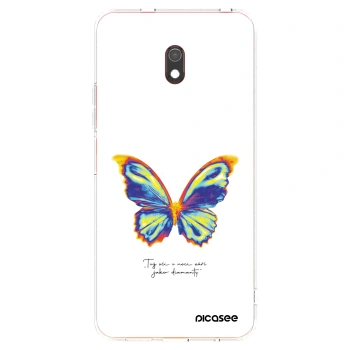 Etui na Xiaomi Redmi 8A - Diamanty White