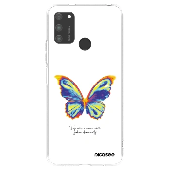 Etui na Honor 9A - Diamanty White