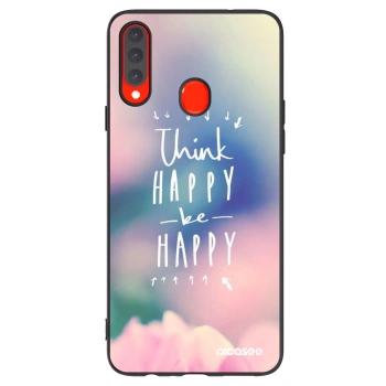 Etui na Samsung Galaxy A20s - Think happy be happy