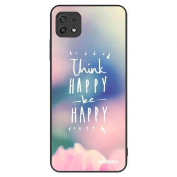 Etui na Samsung Galaxy A22 A226B 5G - Think happy be happy