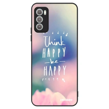 Etui na Motorola Moto G60 - Think happy be happy