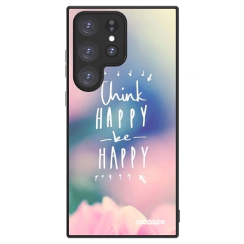 Picasee ULTIMATE CASE PowerShare pro Samsung Galaxy S23 Ultra 5G - Think happy be happy