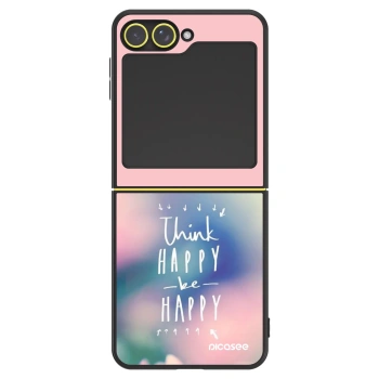 Etui na Samsung Galaxy Z Flip5 5G - Think happy be happy