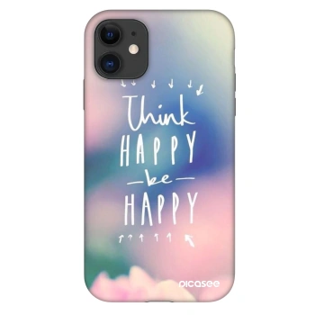 Etui na Apple iPhone 11 - Think happy be happy