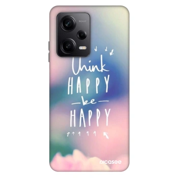 Etui na Xiaomi Redmi Note 12 Pro 5G - Think happy be happy