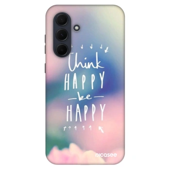 Etui na Samsung Galaxy A35 5G A356B - Think happy be happy