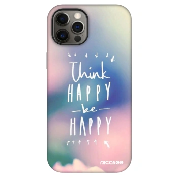 Etui na Apple iPhone 12 - Think happy be happy
