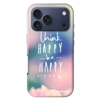 Etui na Apple iPhone 18 Pro - Think happy be happy