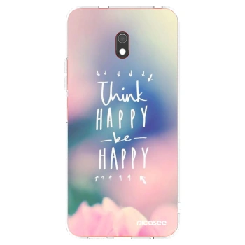 Etui na Xiaomi Redmi 8A - Think happy be happy
