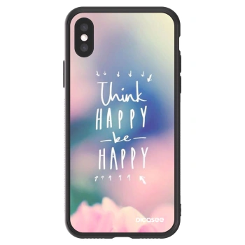 Picasee ULTIMATE CASE na Apple iPhone X/XS - Think happy be happy