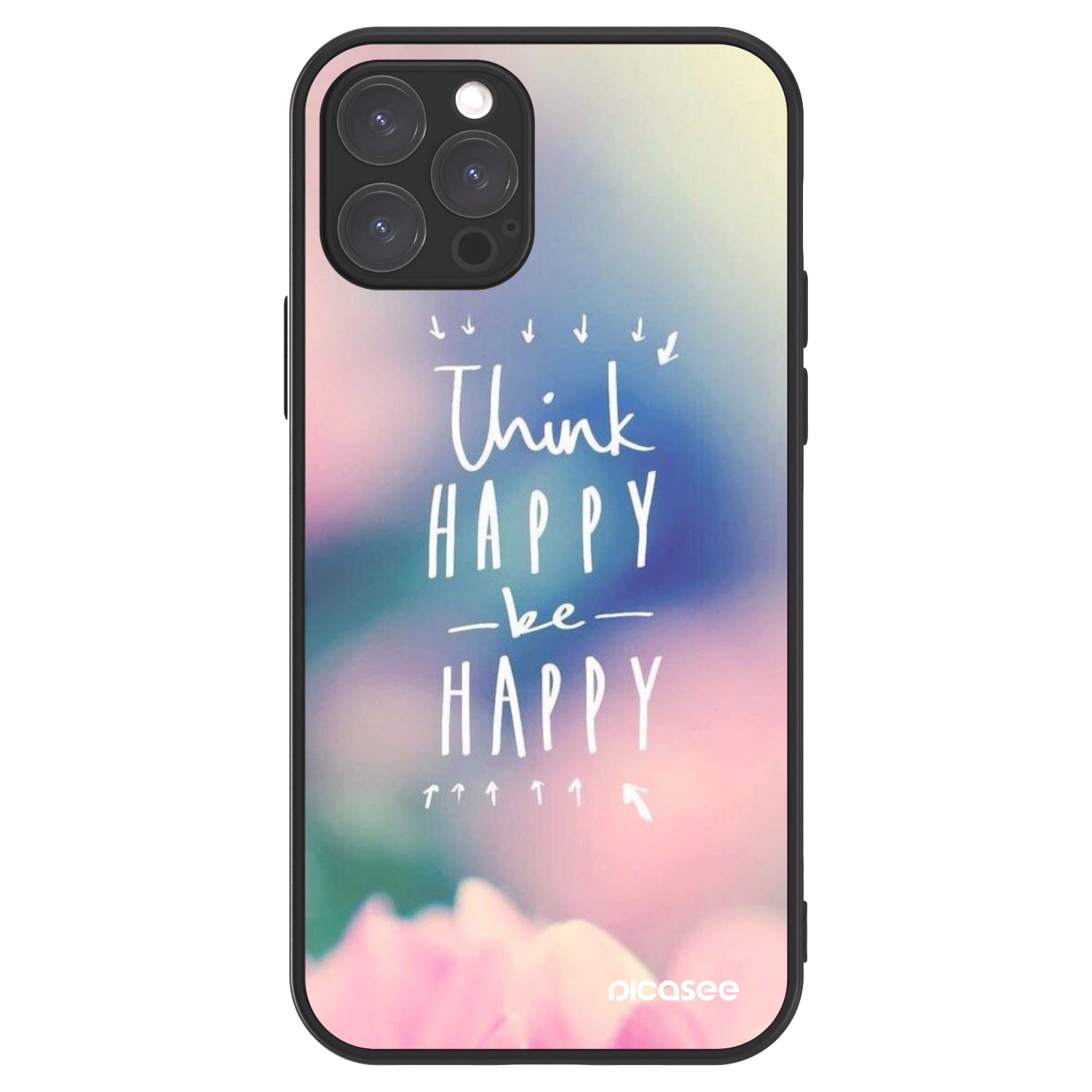 Picasee ULTIMATE CASE na Apple iPhone 12 Pro - Think happy be happy
