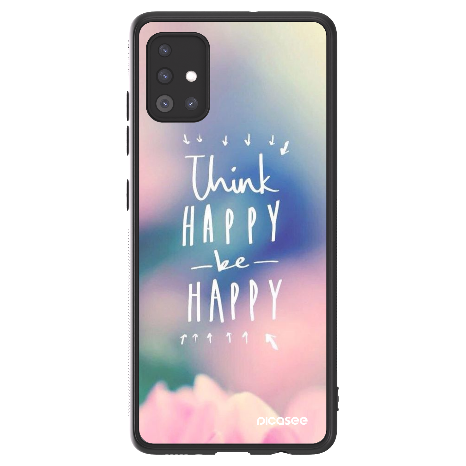 Picasee ULTIMATE CASE na Samsung Galaxy A51 A515F - Think happy be happy