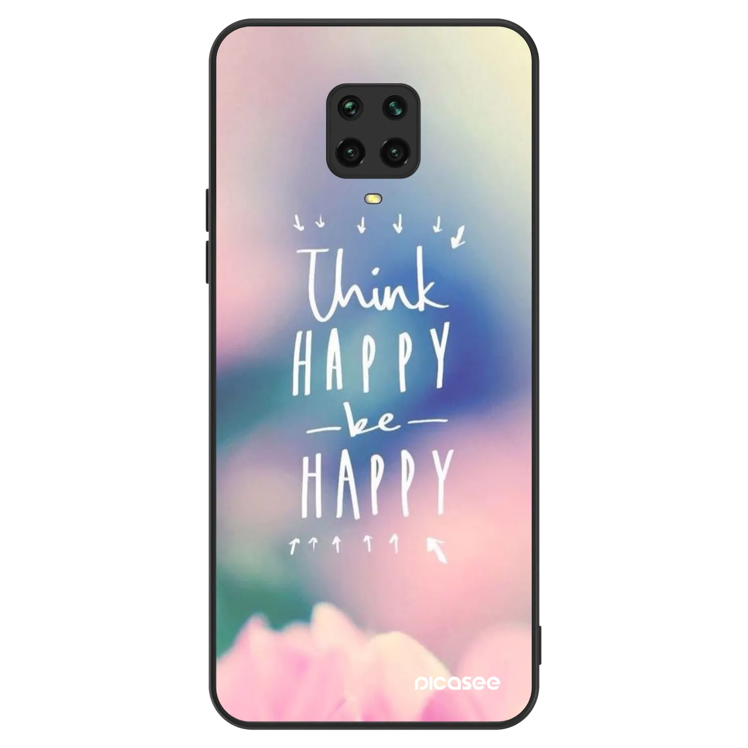 Picasee ULTIMATE CASE na Xiaomi Redmi Note 9 Pro - Think happy be happy