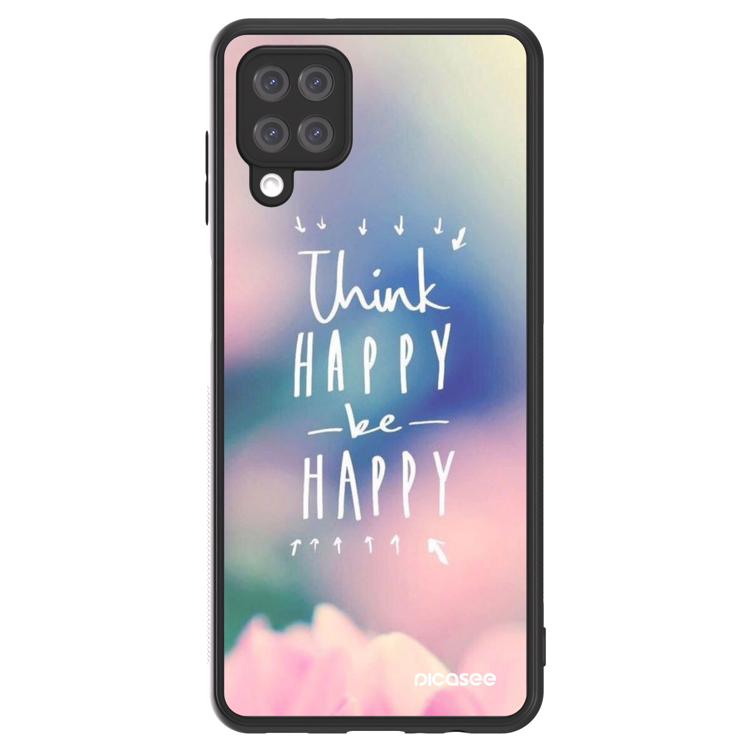 Picasee ULTIMATE CASE na Samsung Galaxy A12 A125F - Think happy be happy