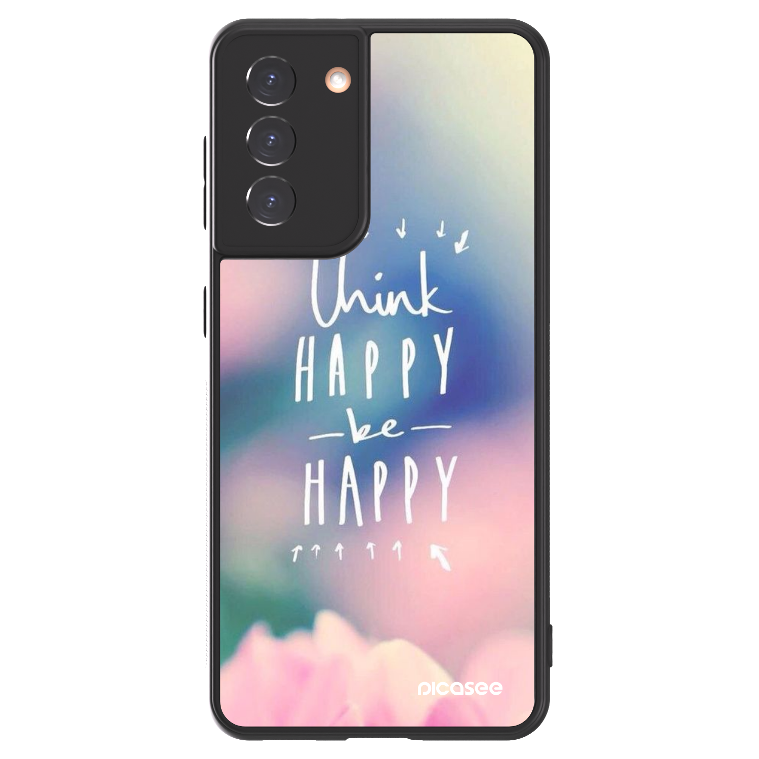Picasee ULTIMATE CASE na Samsung Galaxy S21 5G G991B - Think happy be happy