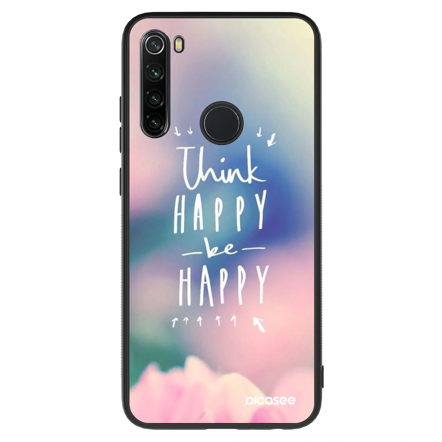 Picasee ULTIMATE CASE na Xiaomi Redmi Note 8 - Think happy be happy