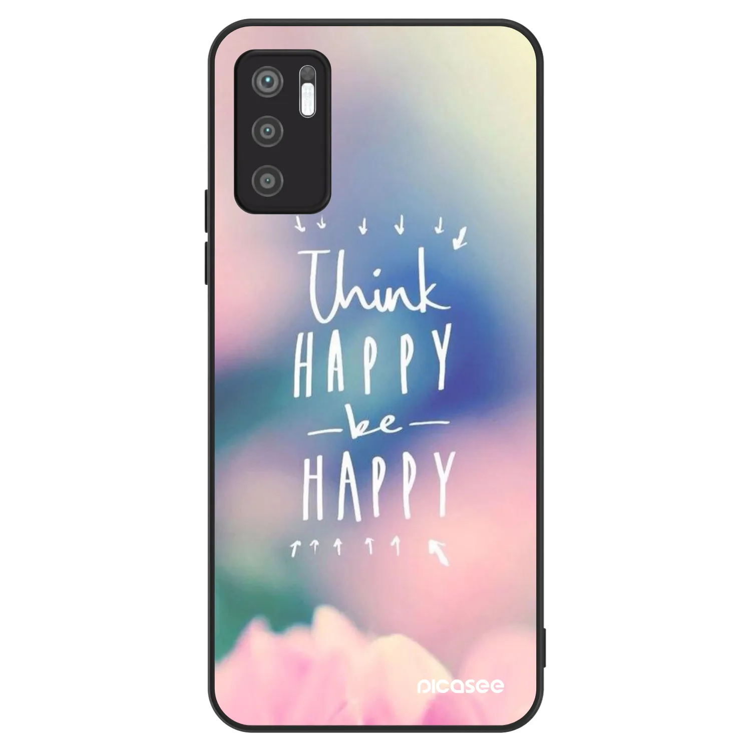 Picasee ULTIMATE CASE na Xiaomi Redmi Note 10 5G - Think happy be happy