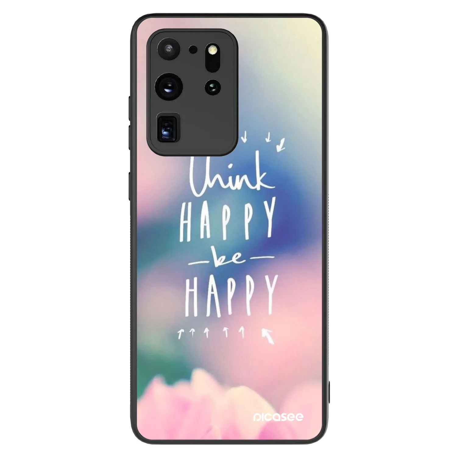 Picasee ULTIMATE CASE na Samsung Galaxy S20 Ultra 5G G988F - Think happy be happy
