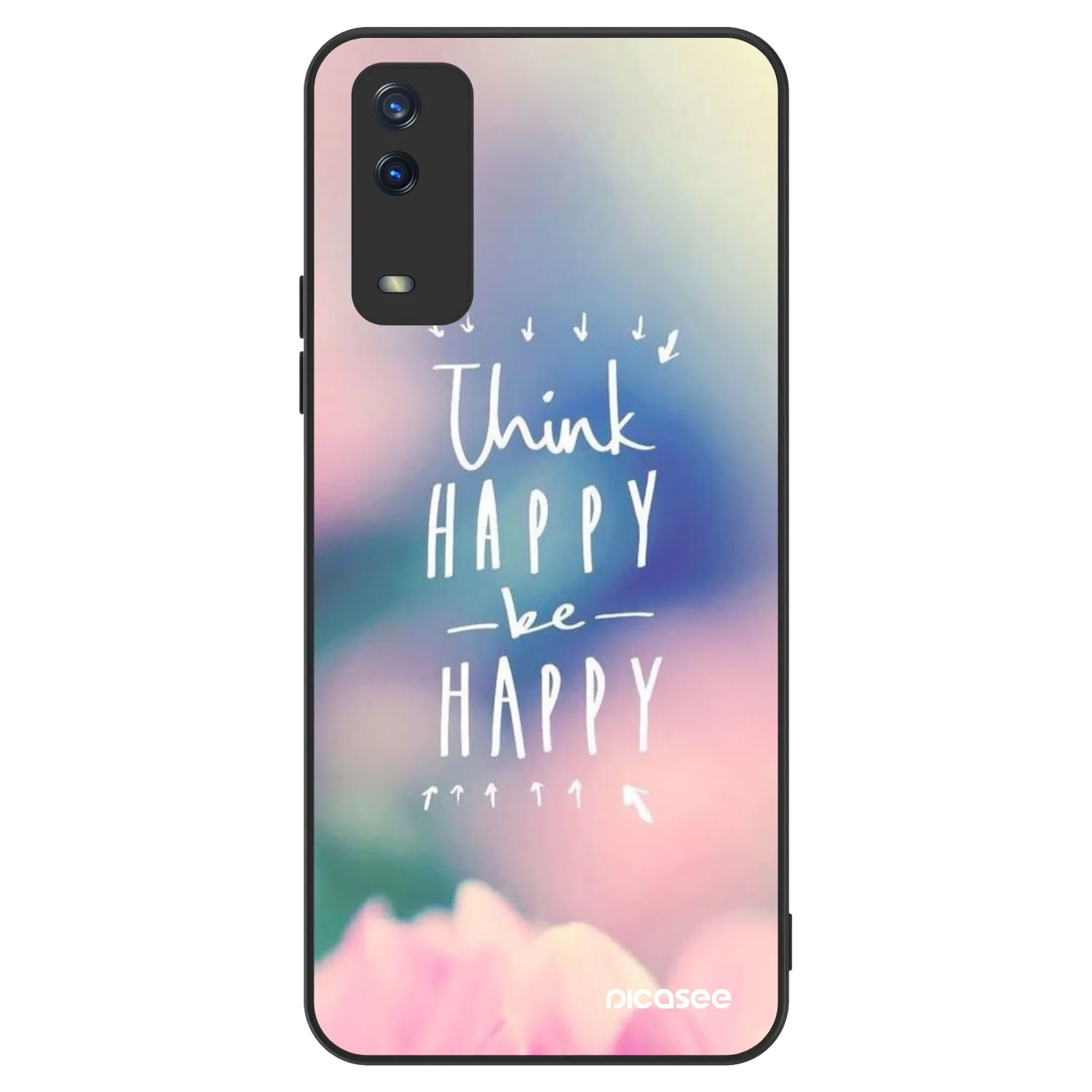 Picasee ULTIMATE CASE na Vivo Y11s - Think happy be happy