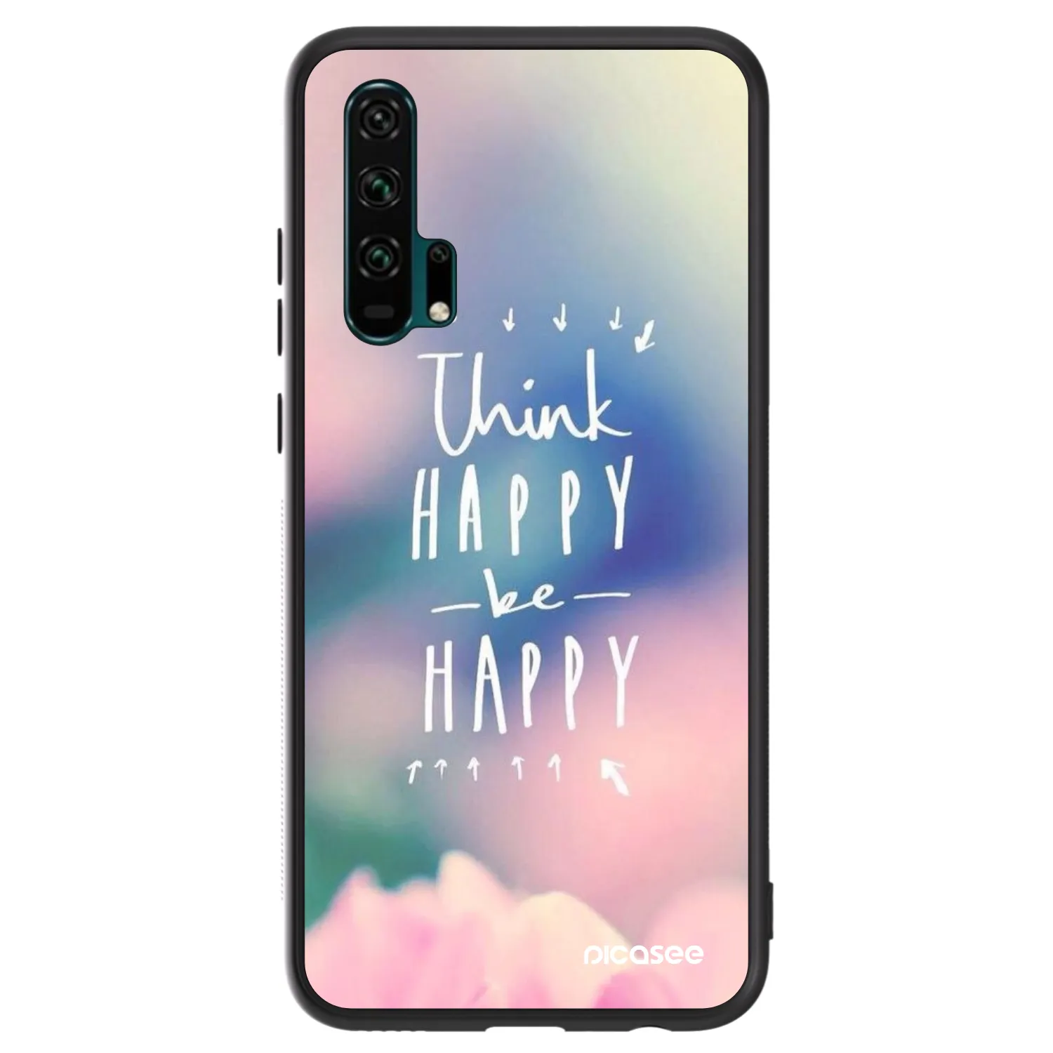 Picasee ULTIMATE CASE na Honor 20 Pro - Think happy be happy