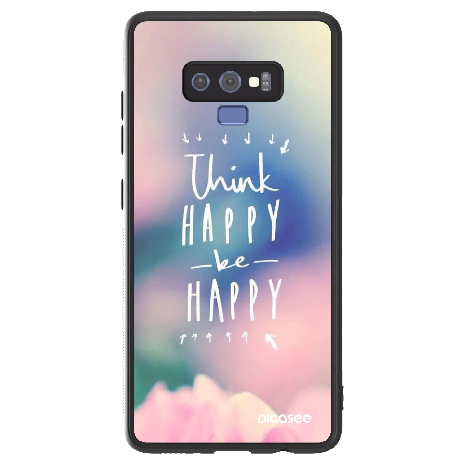 Picasee ULTIMATE CASE na Samsung Galaxy Note 9 N960F - Think happy be happy