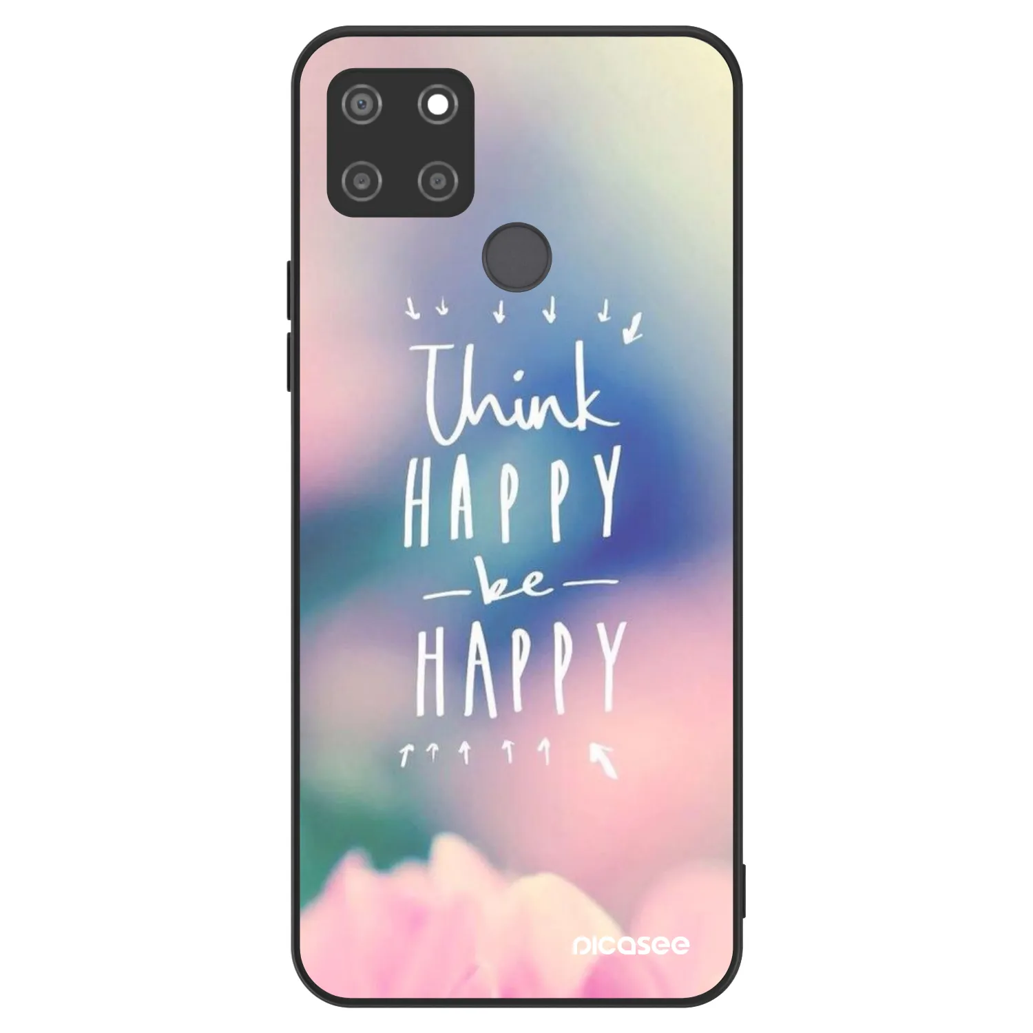 Picasee ULTIMATE CASE na Realme C21Y - Think happy be happy