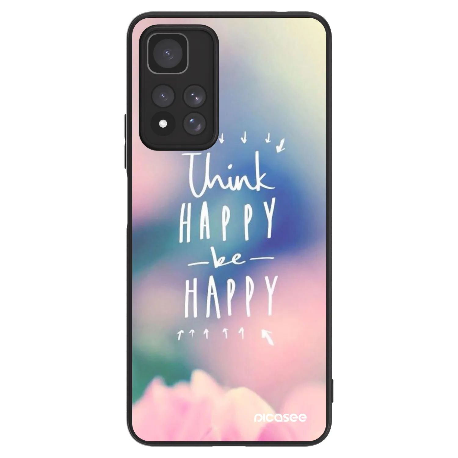 Picasee ULTIMATE CASE na Xiaomi Redmi Note 11 Pro+ 5G - Think happy be happy