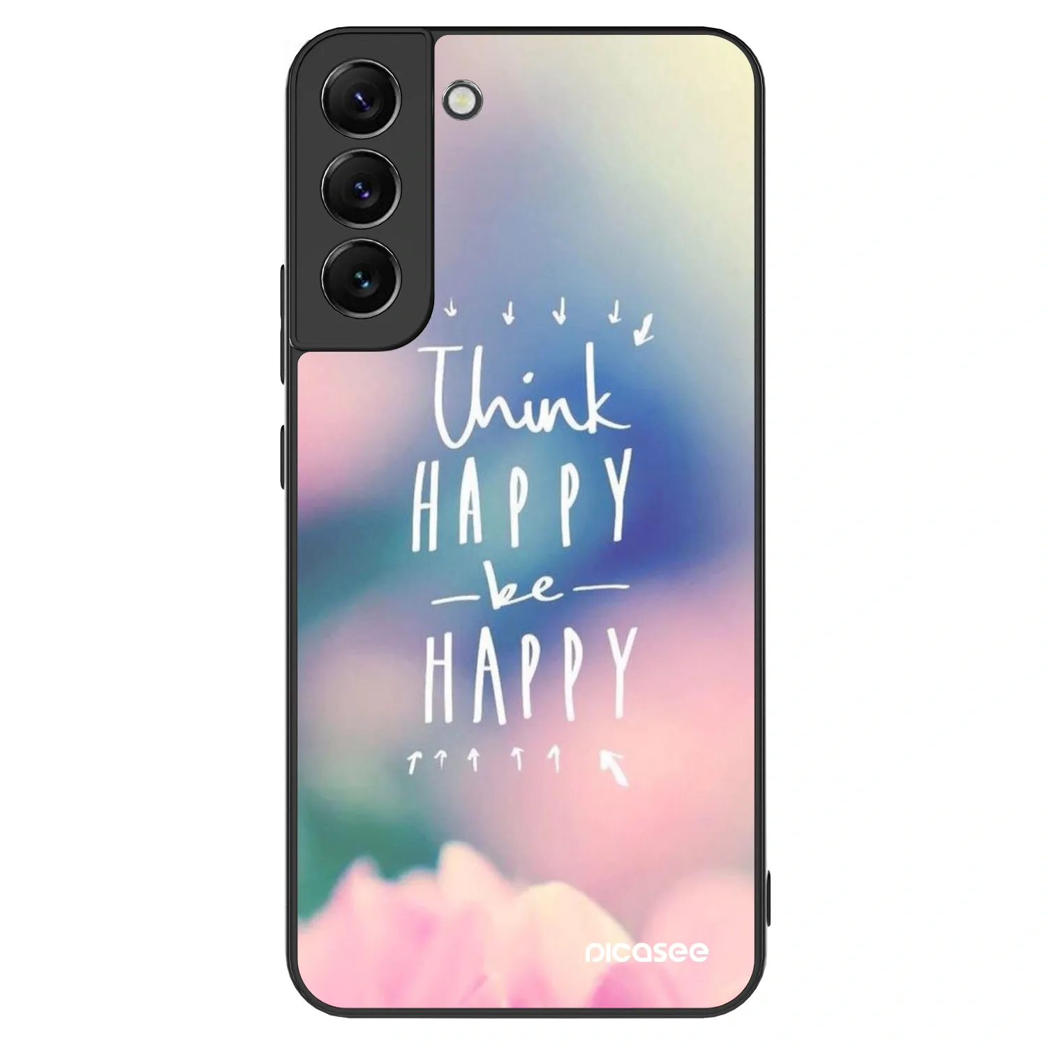 Picasee ULTIMATE CASE PowerShare pro Samsung Galaxy S22+ 5G - Think happy be happy