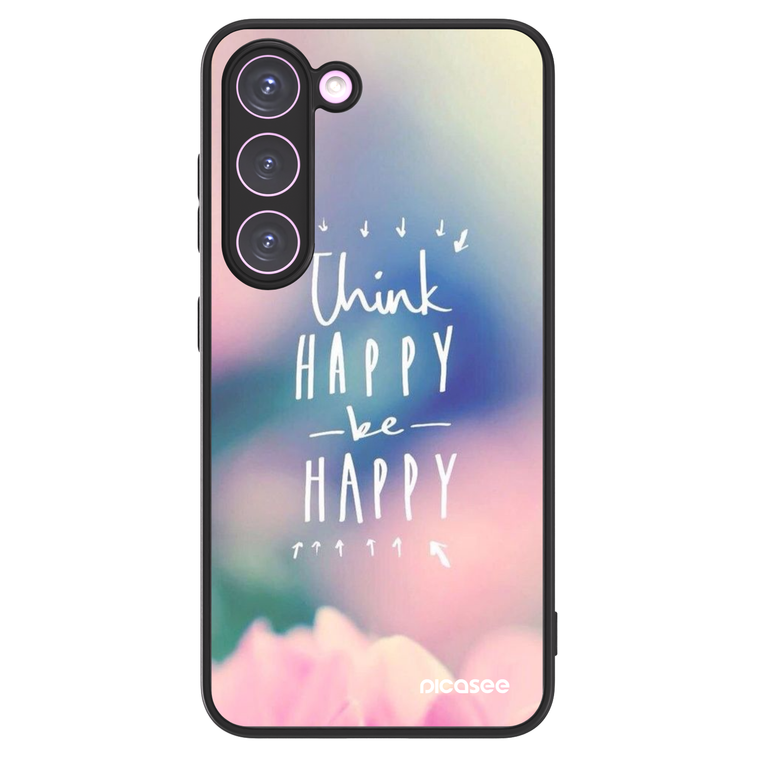 Picasee ULTIMATE CASE PowerShare pro Samsung Galaxy S23 5G - Think happy be happy