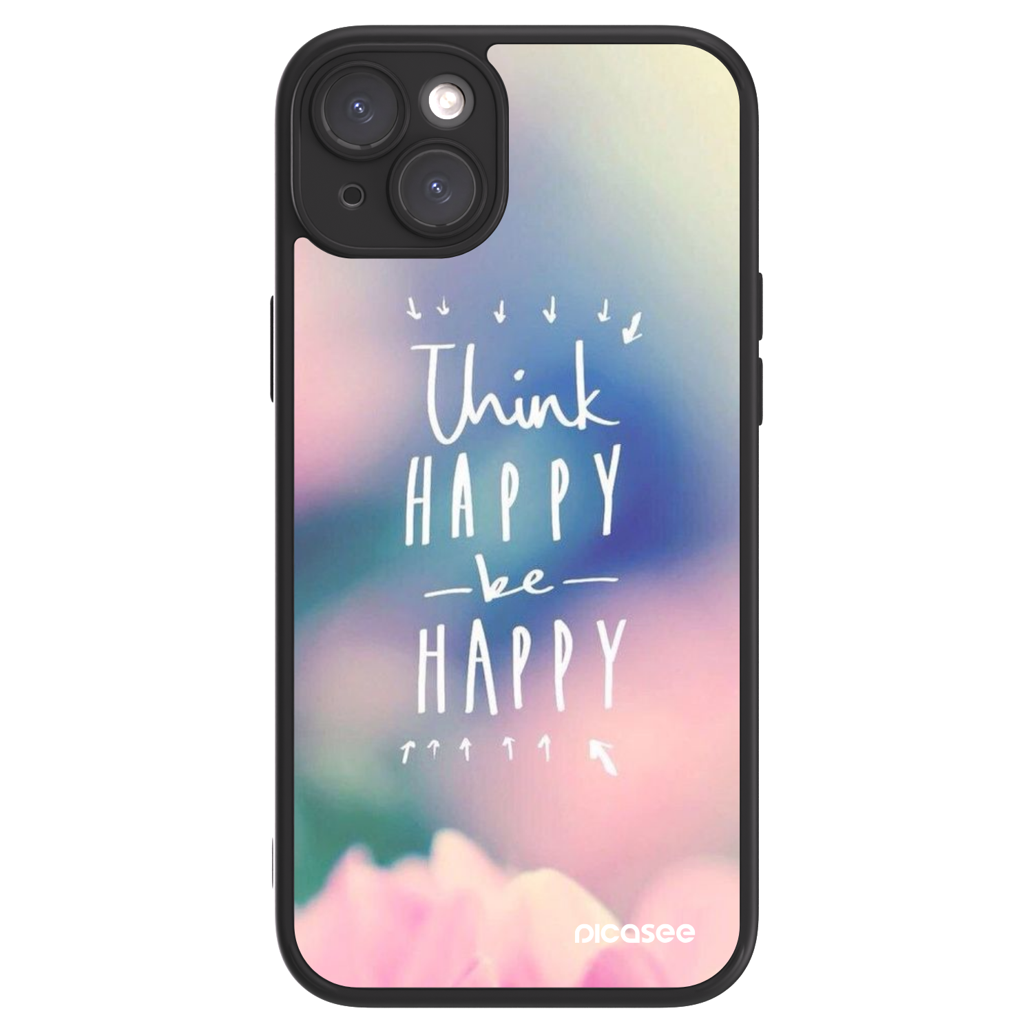 Picasee ULTIMATE CASE na Apple iPhone 15 Plus - Think happy be happy
