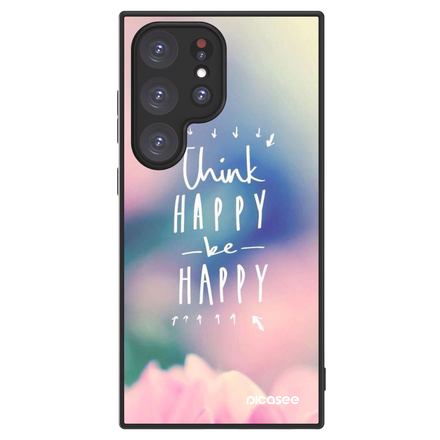 Picasee ULTIMATE CASE na Samsung Galaxy S24 Ultra S928B 5G - Think happy be happy