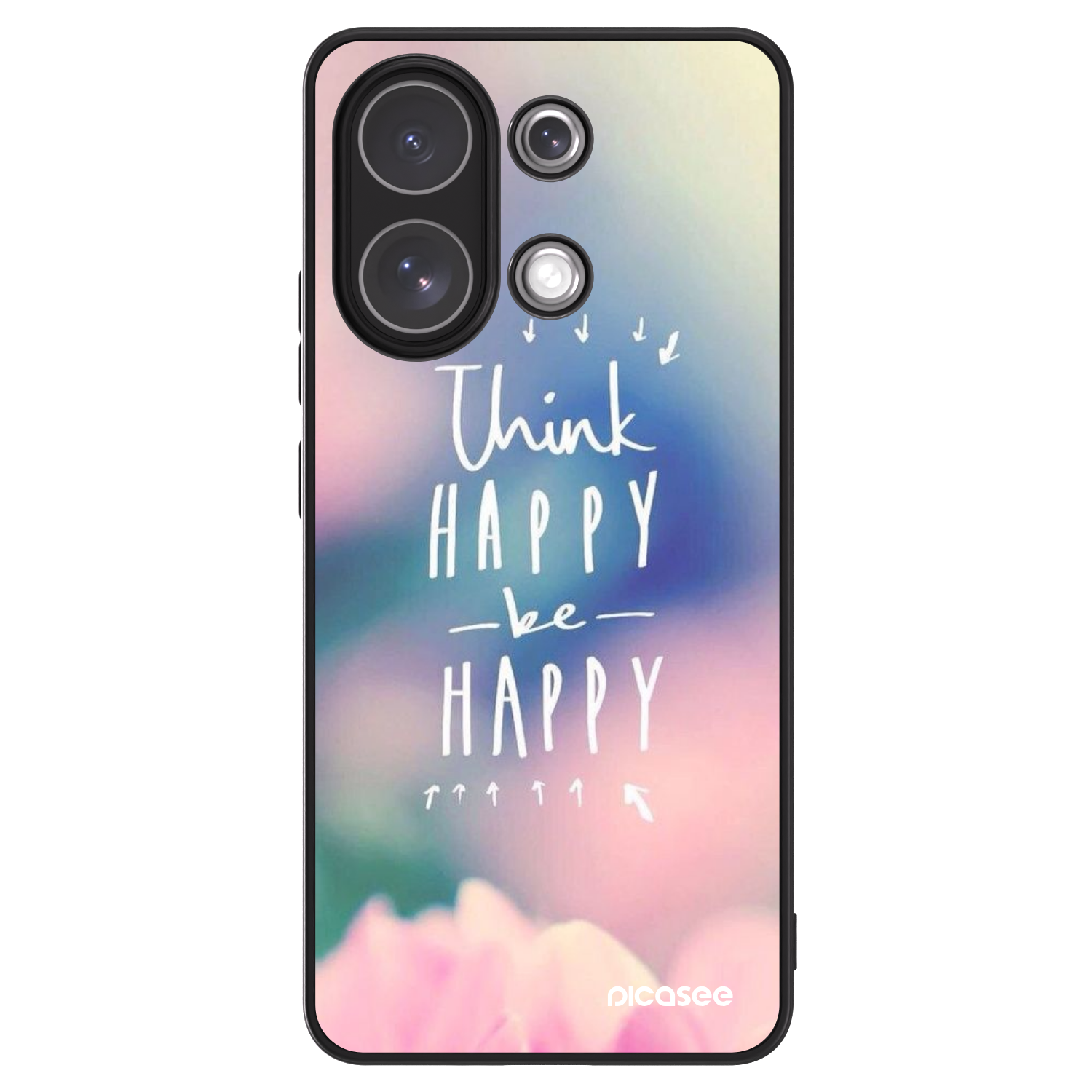 Picasee ULTIMATE CASE na Xiaomi Redmi Note 13 4G - Think happy be happy