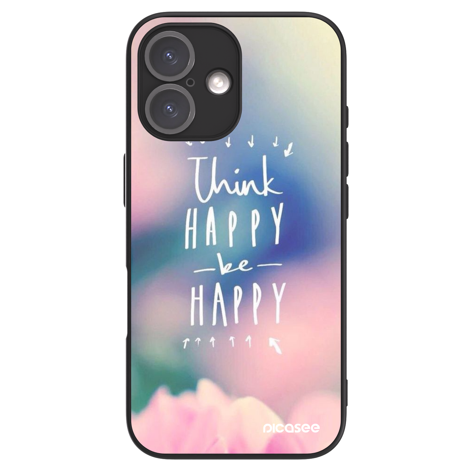 Picasee ULTIMATE CASE na Apple iPhone 16 - Think happy be happy