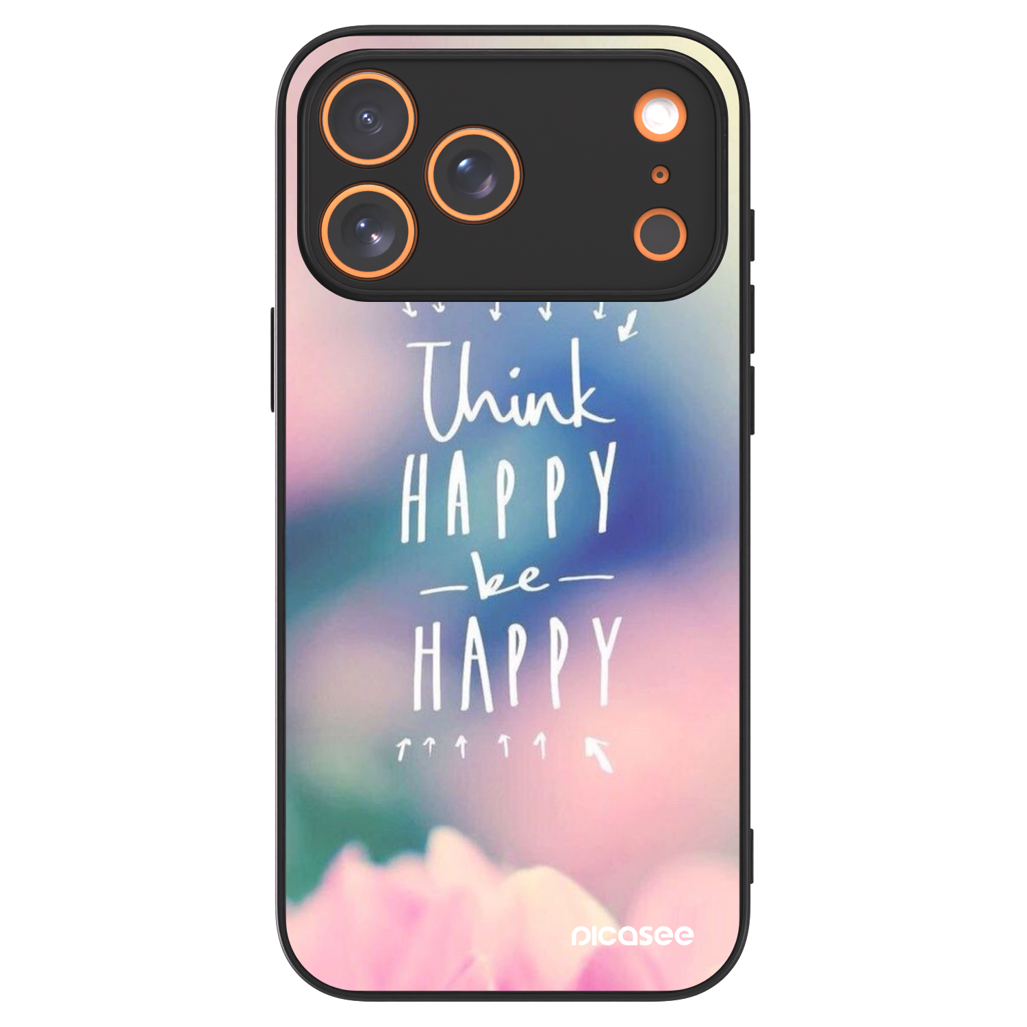 Picasee ULTIMATE CASE MagSafe pro Apple iPhone 17 Pro Max - Think happy be happy