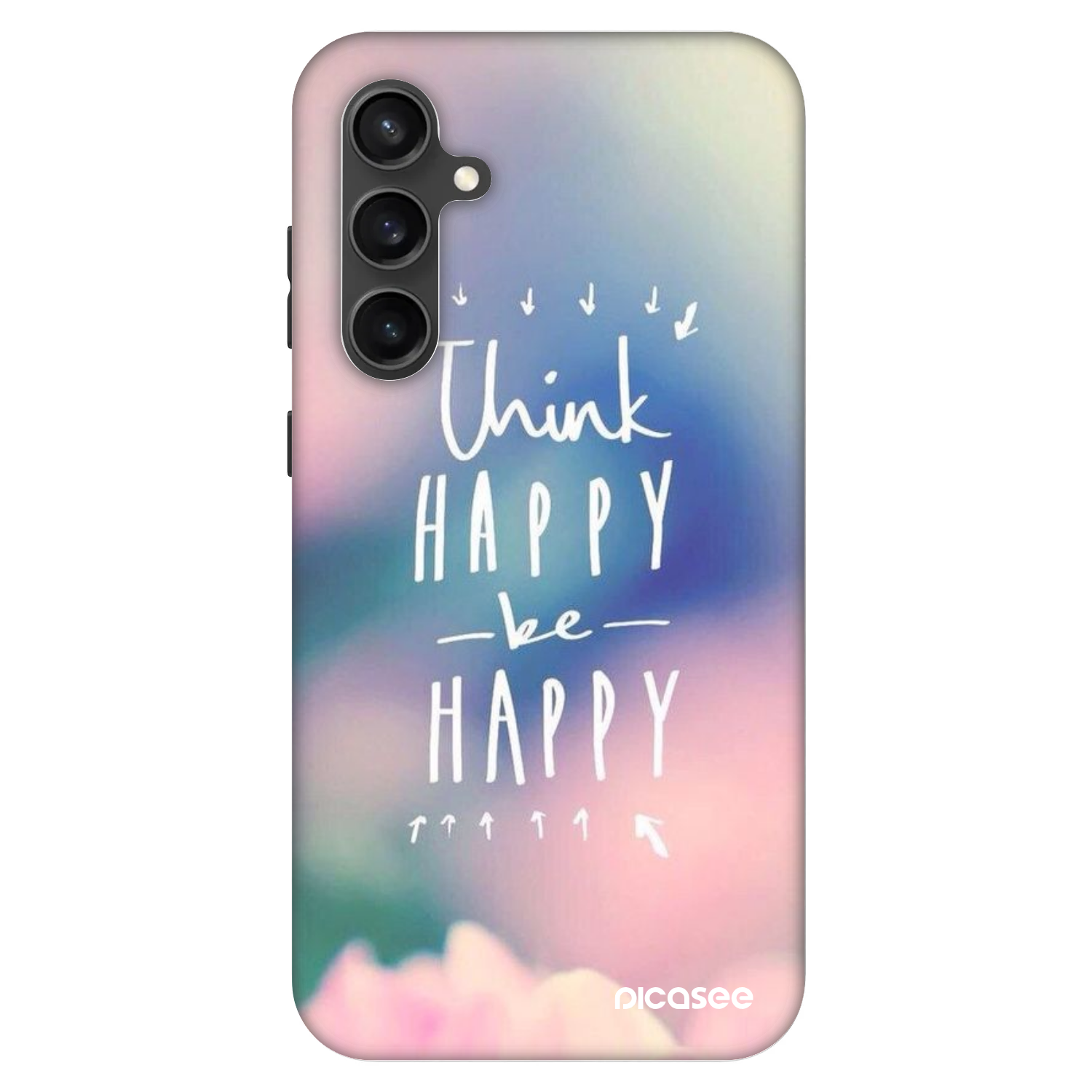 Picasee Fashion Case na Samsung Galaxy S23 FE S711B - Think happy be happy