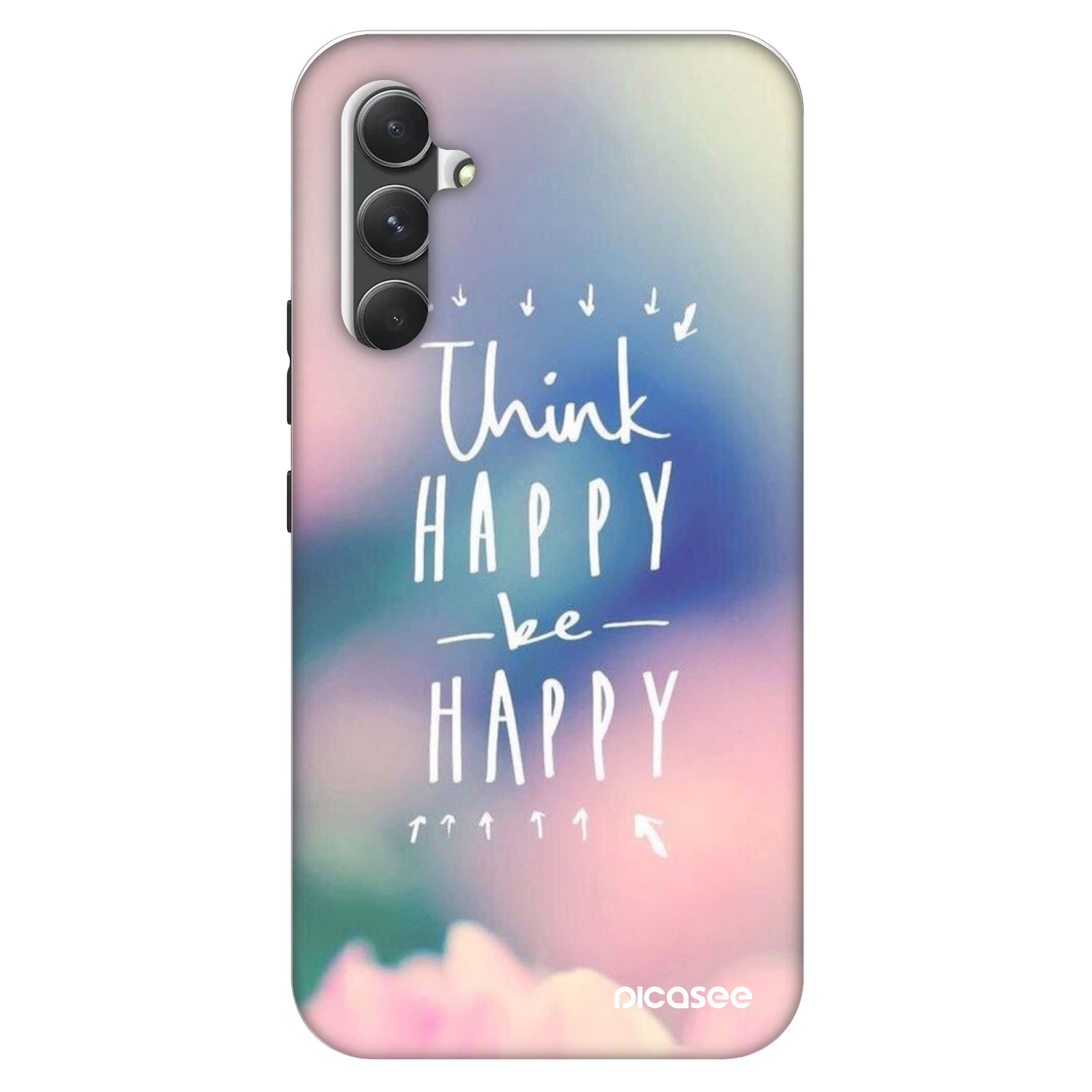 Picasee Fashion Case na Samsung Galaxy A34 5G A346B - Think happy be happy