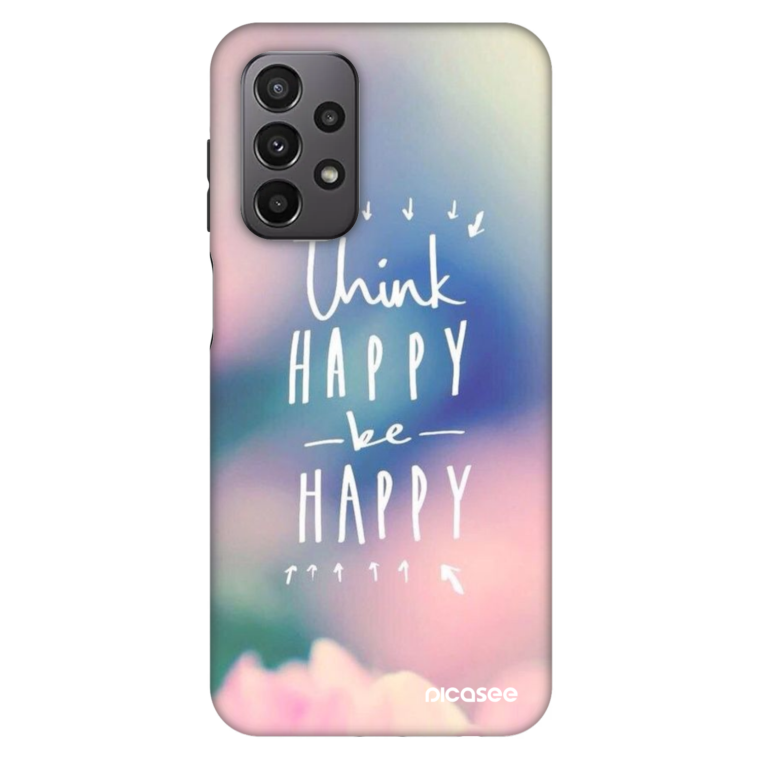 Picasee Fashion Case na Samsung Galaxy A23 A236B 5G - Think happy be happy