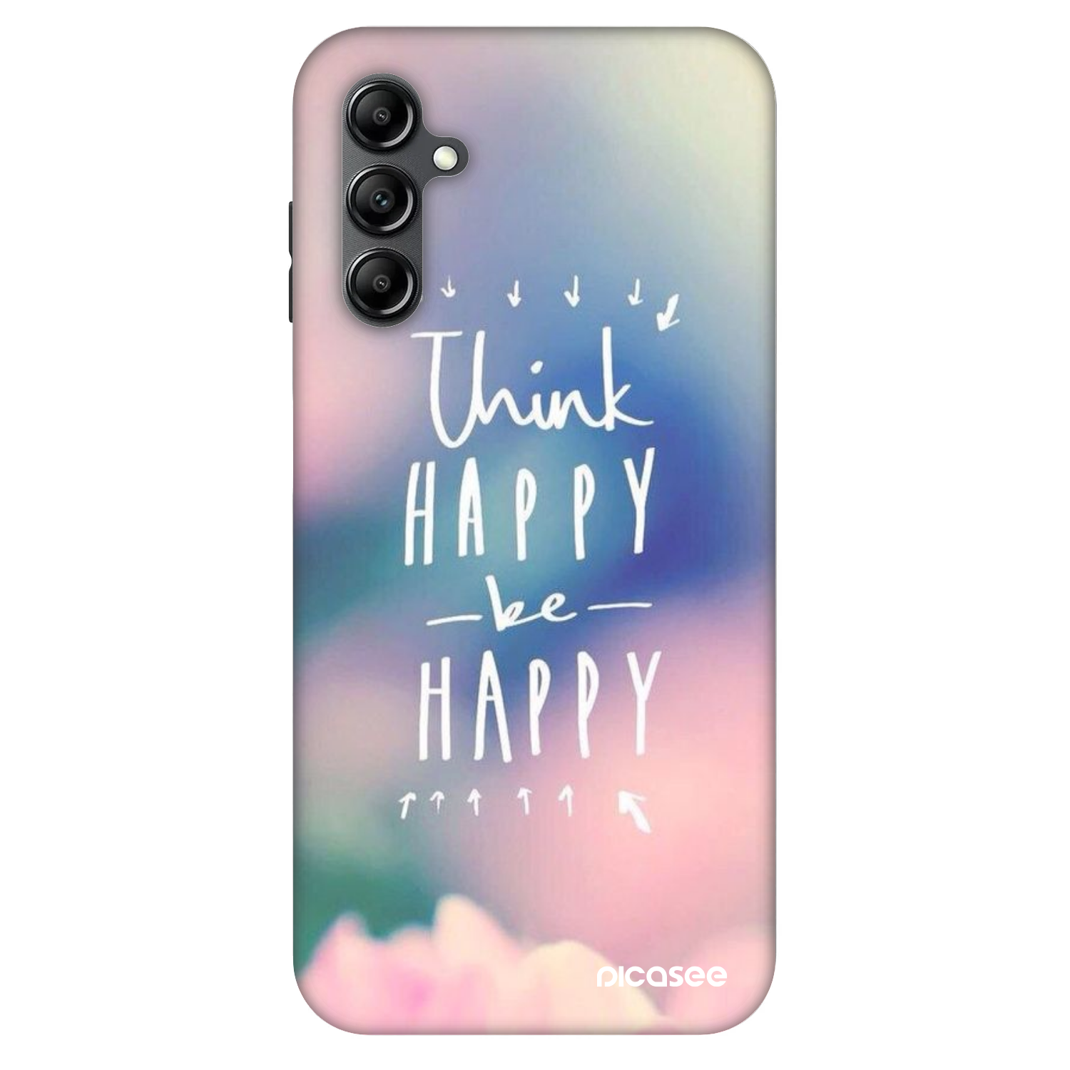 Picasee Fashion Case na Samsung Galaxy A14 4G A145R - Think happy be happy