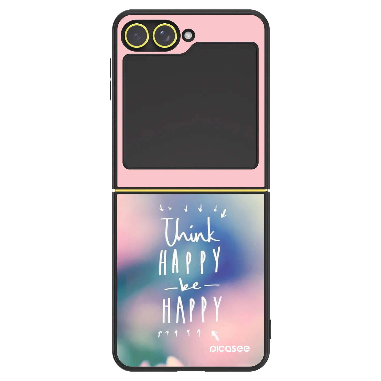Picasee ULTIMATE CASE na Samsung Galaxy Z Flip7 FE 5G - Think happy be happy