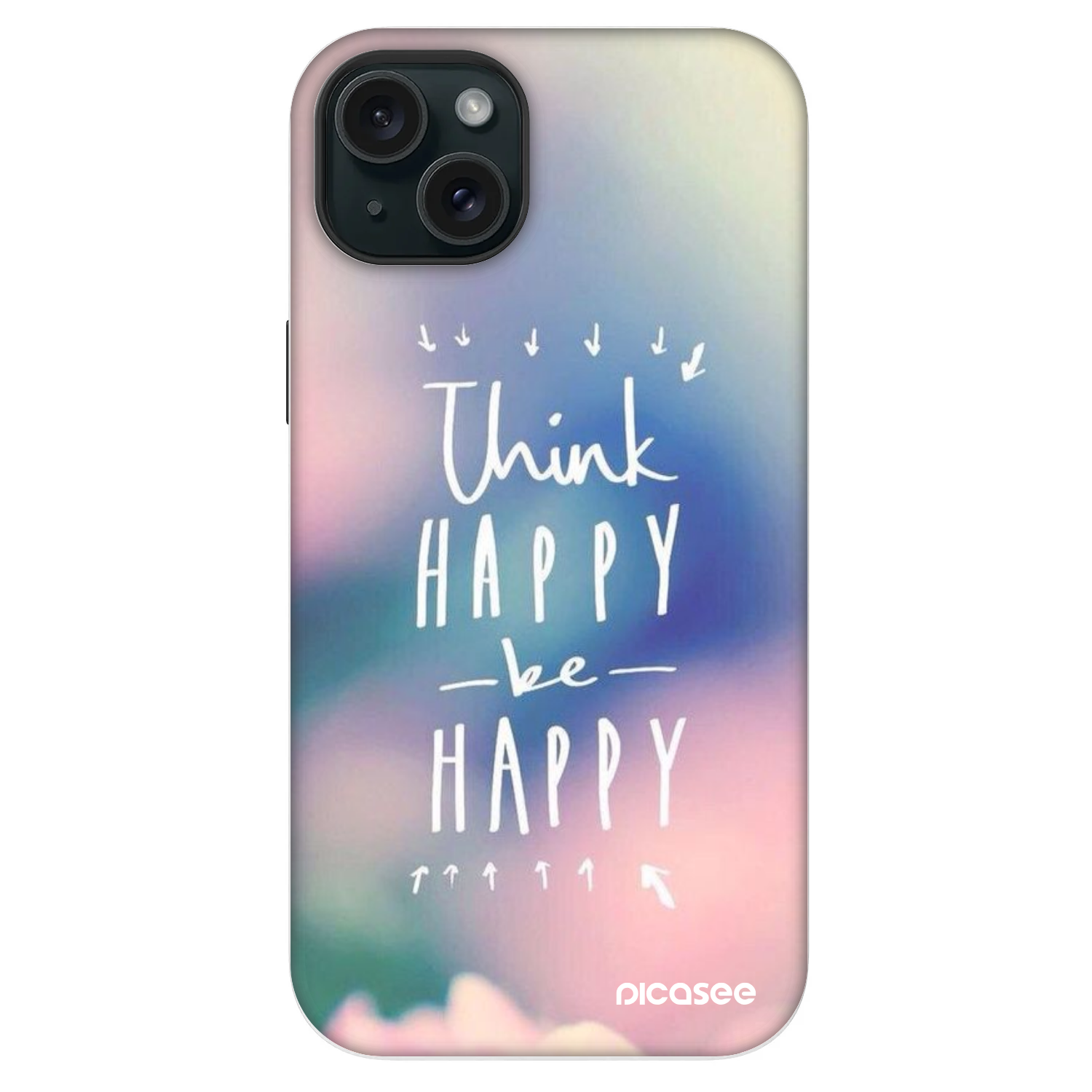 Picasee Fashion Case MagSafe na Apple iPhone 14 Plus - Think happy be happy