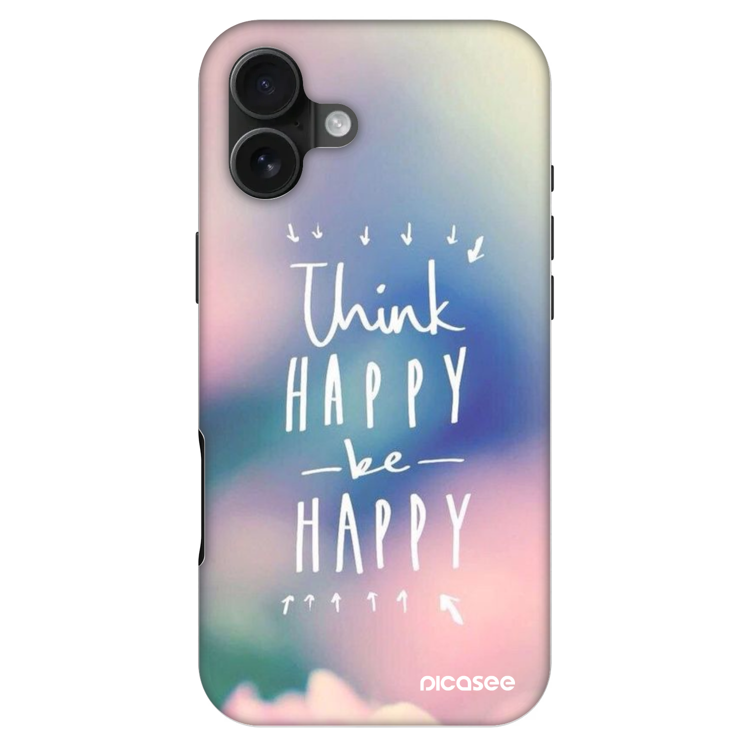 Picasee Fashion Case MagSafe na Apple iPhone 16 Plus - Think happy be happy