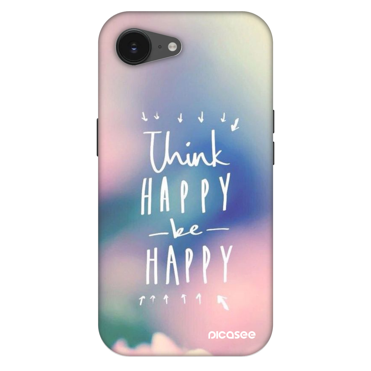 Picasee Fashion Case MagSafe na Apple iPhone 16e - Think happy be happy