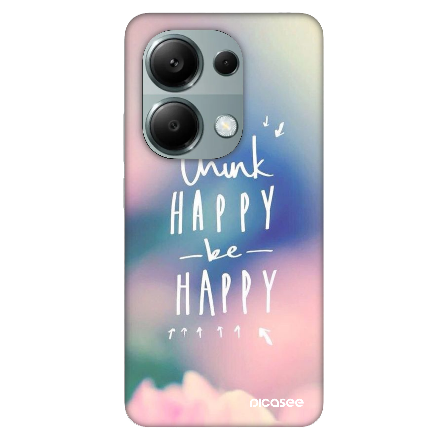 Picasee Fashion Case na Xiaomi Redmi Note 13 Pro 4G - Think happy be happy