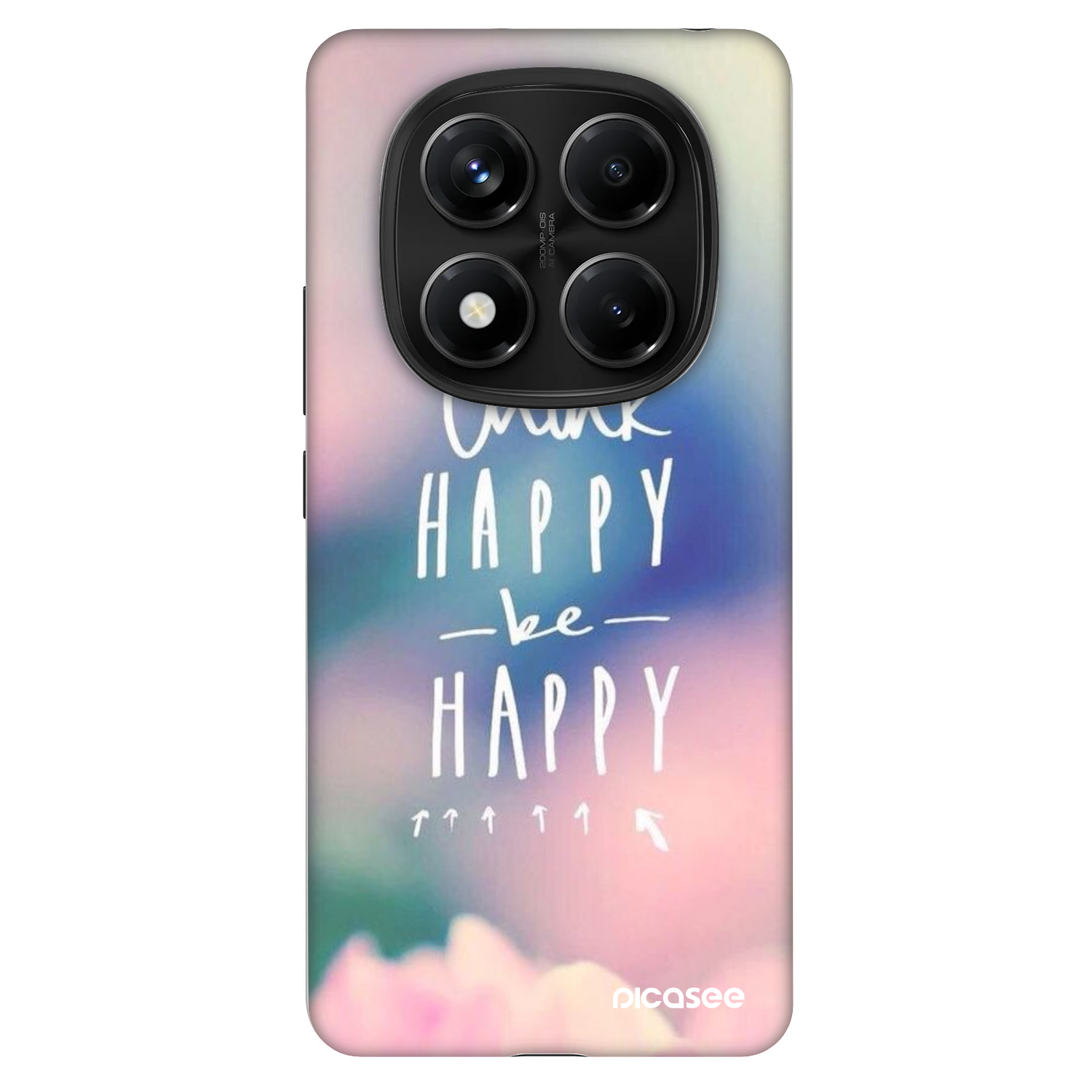 Picasee Fashion Case na Xiaomi Redmi Note 14 Pro 4G - Think happy be happy