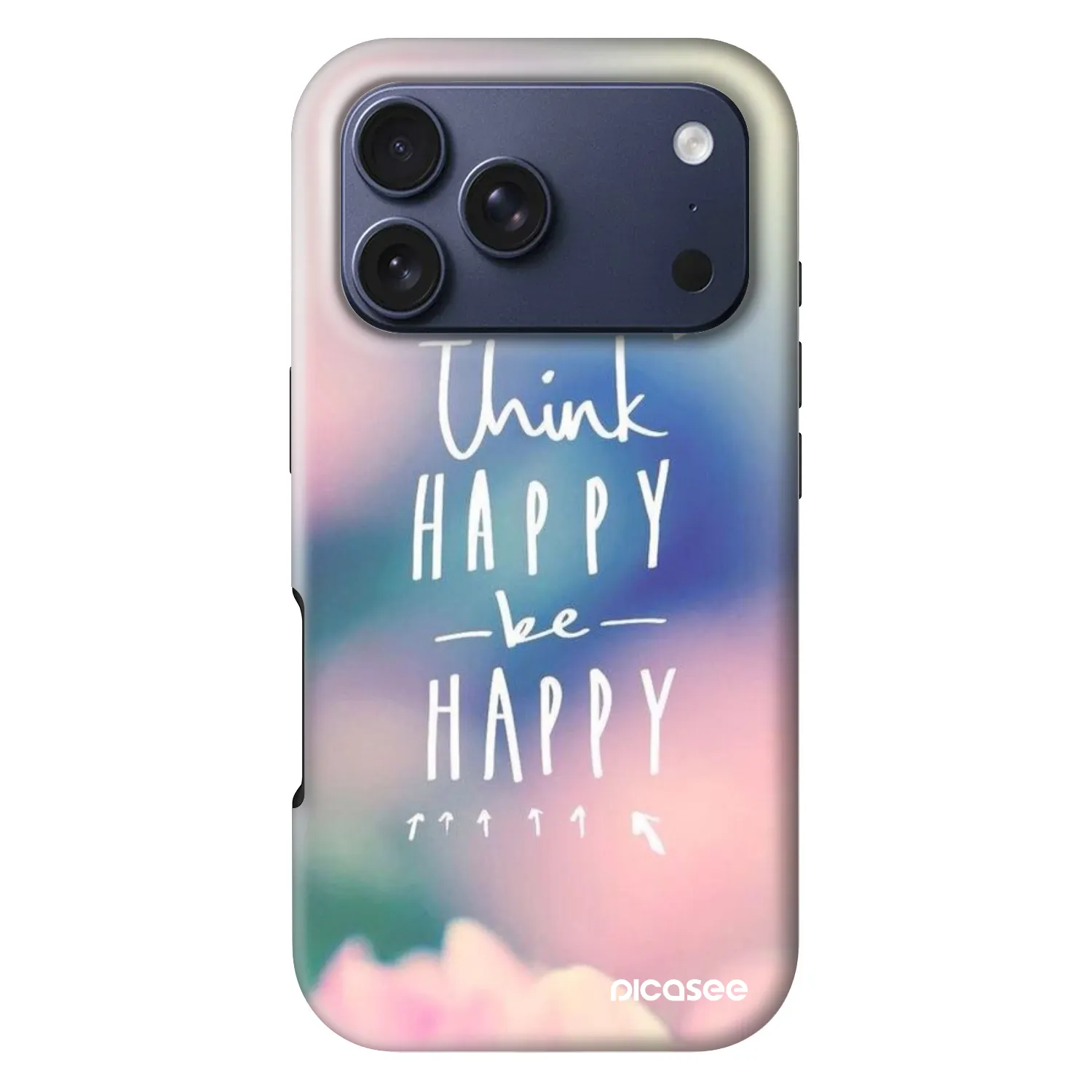 Picasee Fashion Case MagSafe na Apple iPhone 18 Pro - Think happy be happy