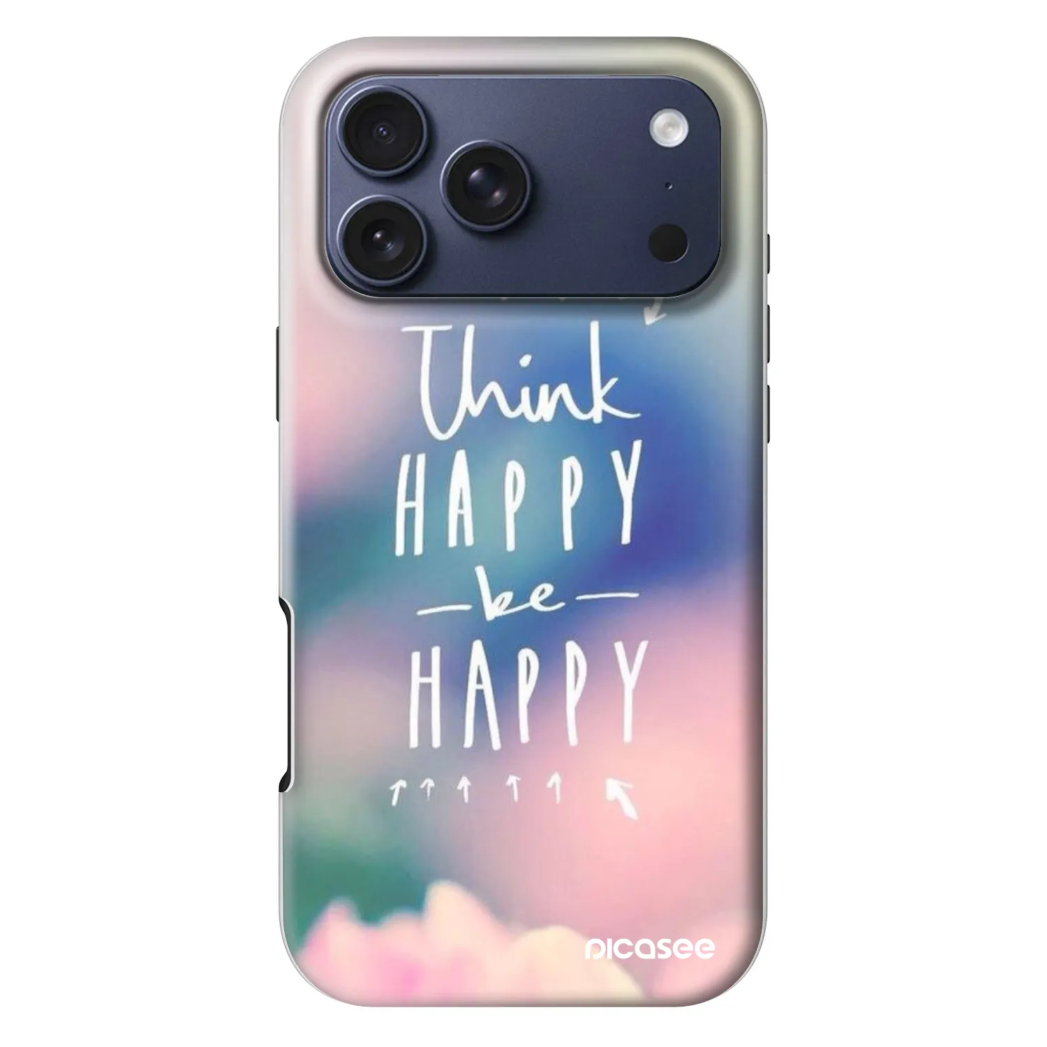 Picasee Fashion Case MagSafe na Apple iPhone 18 Pro Max - Think happy be happy