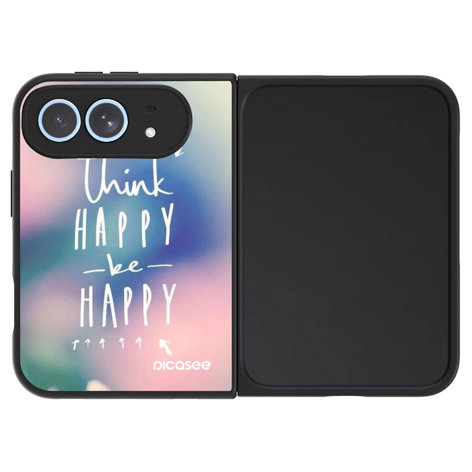 Picasee ULTIMATE CASE na Apple iPhone Duo - Think happy be happy