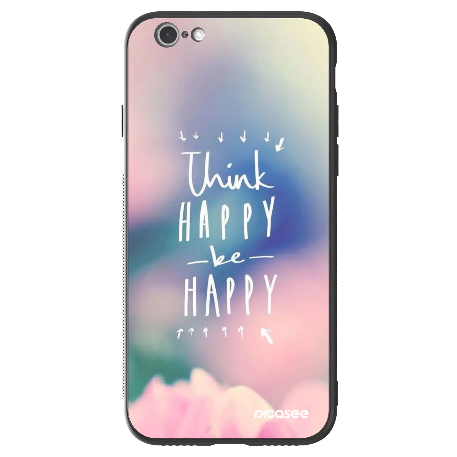 Picasee ULTIMATE CASE na Apple iPhone 6/6S - Think happy be happy
