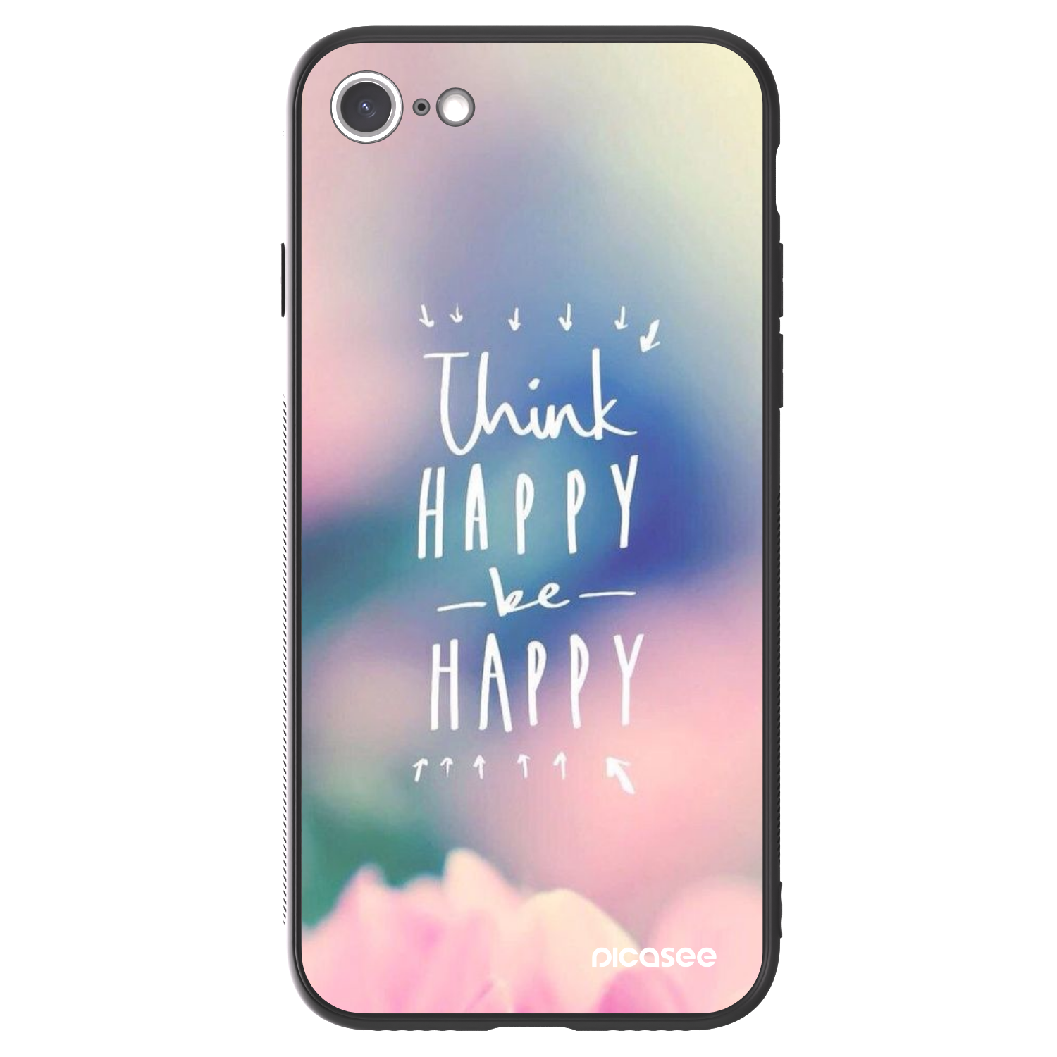 Picasee ULTIMATE CASE na Apple iPhone 7 - Think happy be happy